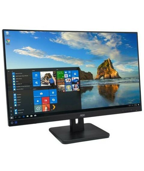 Мониторы: ЖК-монитор AOC 27E2QAE Black 27" LCD, 1920x1080, D-Sub, HDMI, DP фотографии