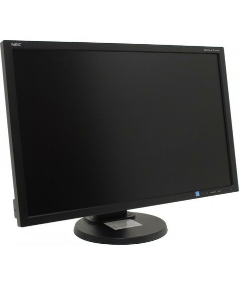 Мониторы: ЖК-монитор NEC E245WMi-BK Black 24" LCD, Wide, 1920x1200, D-Sub, DVI, DP, с поворотом экрана фотографии