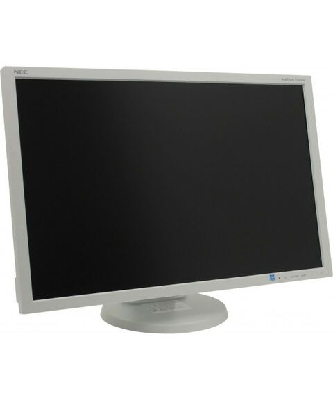 Мониторы: ЖК-монитор NEC E245WMi White 24" LCD, Wide, 1920x1200, D-Sub, DVI, DP, с поворотом экрана фотографии