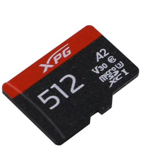 Secure Digital карты: Карта памяти AData XPG 512Gb microSDXC V30 [AUSDX512GUI3XPGA2-R] фотографии