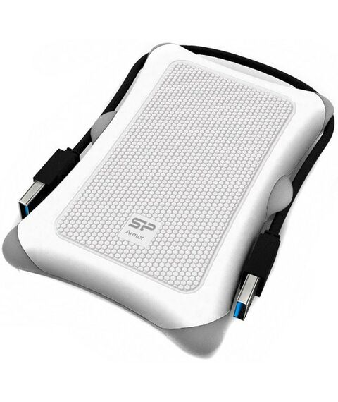 Внешние жесткие диски: Внешний HDD Silicon Power Armor A30 White 2Tb USB3.0 2.5" HDD RTL [SP020TBPHDA30S3W] фотографии