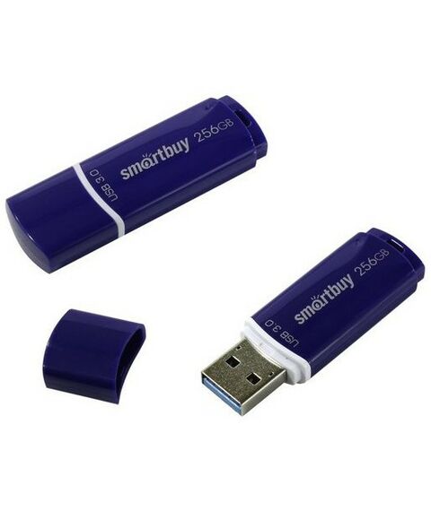 USB флешки: USB Flash Drive SmartBuy Crown 256Gb USB3.0 RTL [SB256GBCRW-B] фотографии