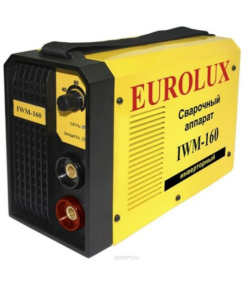 Сварочные аппараты: Сварочный аппарат инверторный Eurolux IWM-160 фотографии