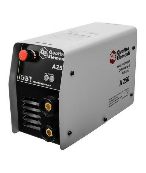 Сварочные аппараты: Инверторный аппарат электродной сварки Quattro Elementi A 250 250 А, ПВ 60%, до 5.0 мм [248-542] фотографии