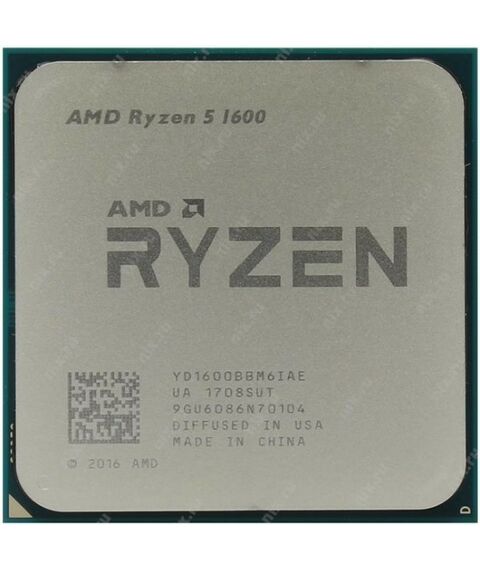 Процессоры: Процессор AMD Ryzen 5 1600 BOX 3.2 GHz/6core/3+16Mb/65W  Socket AM4 [YD1600B] фотографии