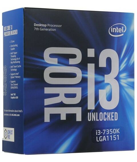 Процессоры: Процессор Intel Core i3-7350K BOX 4.2 GHz/2core/SVGA HD Graphics 630/ 4Mb/60W/8 GT/s LGA1151 без кулера фотографии