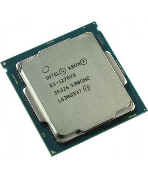 Процессоры: Процессор Intel Xeon E3-1270 V6 3.8 GHz/4core/1+8Mb/72W/8 GT/s LGA1151 фотографии