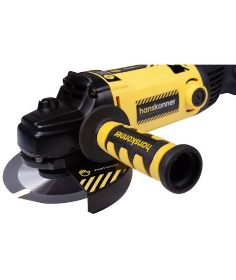 Угловые шлифмашинки (болгарки): Машина углошлифовальная Hanskonner HAG15150EC 150 мм., 1500 Вт. фотографии