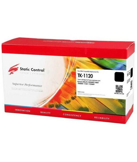 Для Kyocera: Картридж лазерный Static Control TK-1120 черный 3000 стр., для Kyocera FS 1025MFP/1060/1060DN/1125/ [002-08-LTK1120] фотографии