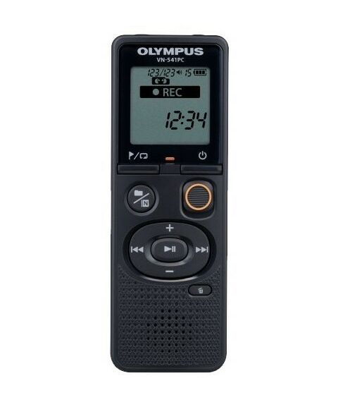 Цифровые диктофоны: Диктофон Olympus VN-540PC каналов записи: 1 (моно), 4 Гб, подключение к компьютеру, динамик, подключение наушников, регулировка чувствительности, размеры 38x108x20 мм, вес 67 г фотографии