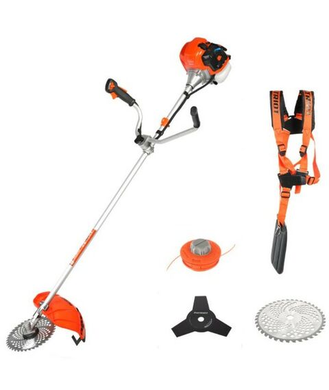 Триммеры: Бензотриммер Patriot PT 555 XT 1+1 3.0л.с/2.1кВт, 52см3, нож/леска 3мм/диск, неразборная штанга [250106231] фотографии