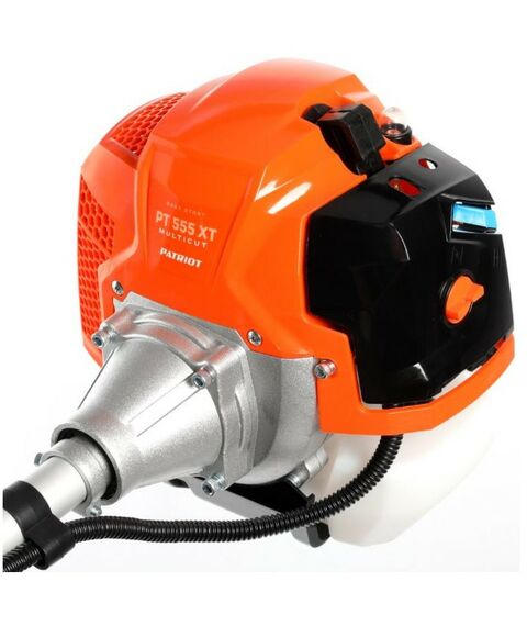 Триммеры: Бензотриммер Patriot PT 555 XT 1+1 3.0л.с/2.1кВт, 52см3, нож/леска 3мм/диск, неразборная штанга [250106231] фотографии