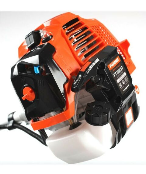 Триммеры: Бензотриммер Patriot PT 555 XT 1+1 3.0л.с/2.1кВт, 52см3, нож/леска 3мм/диск, неразборная штанга [250106231] фотографии