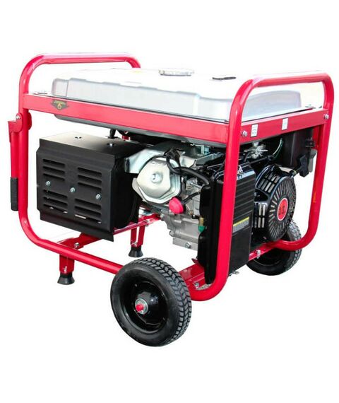 Электростанции: Электростанция бензиновая ВЫМПЕЛ БГ-5.5Э-3Ф 5.5кВт, расход 3.1л/час, бак 25л, 83кг фотографии