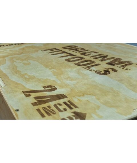 Фитнес оборудование: Платформа для запрыгивания Original FitTools FT-PLYO1 Высота изделия 500 - 600 - 700 мм, плиометрическая фотографии