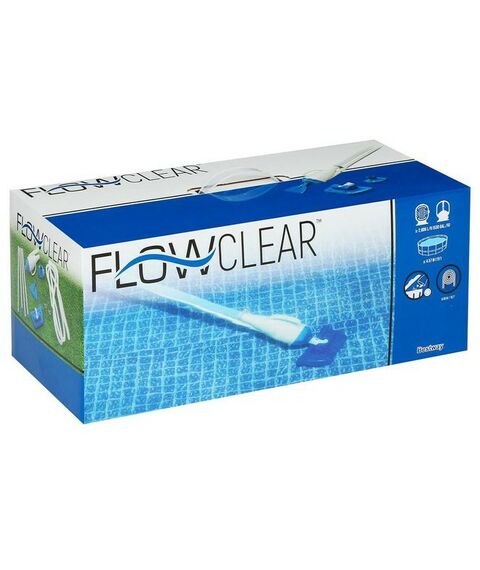 Бассейны: Пылесос для бассейна BestWay 58212 вакуумный, 3 предмета: 2 насадки, ручка 190 см фотографии