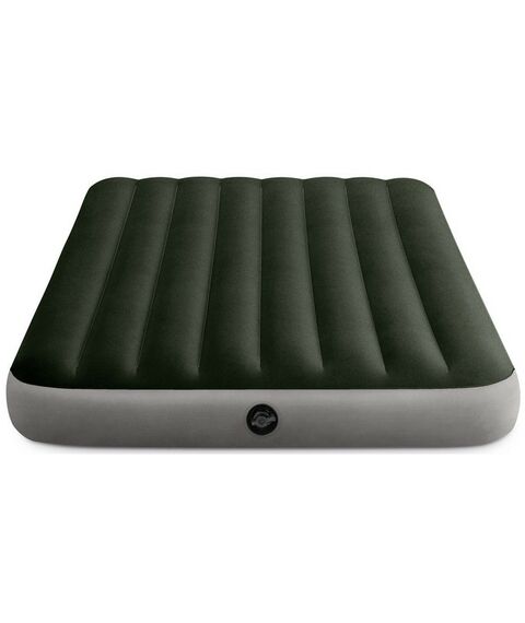 Надувные матрасы: Матрас надувной Intex DURA-BEAM FULL 137 х 191 х 25 см, с насосом на батарейках 6 С [64778] фотографии