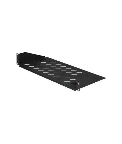 Шкафы и стойки: Полка TLK TLK-SHFR-600-GY 19" фронтальная 2U, глубиной 600мм, серая фотографии