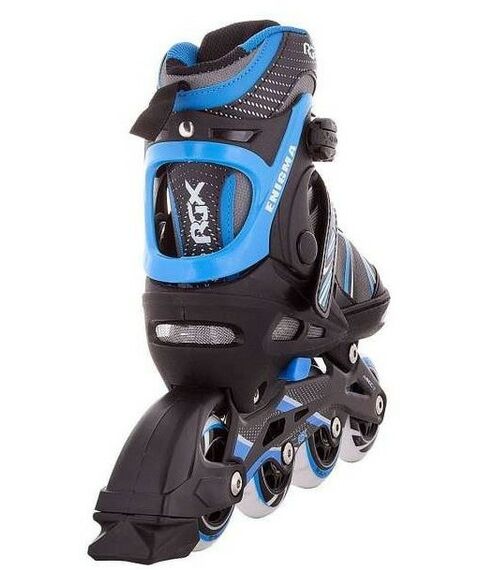 Роликовые коньки: Коньки роликовые Альфа Каприз Enigma blue S р.31-34 раздвижные, полумягкие фотографии