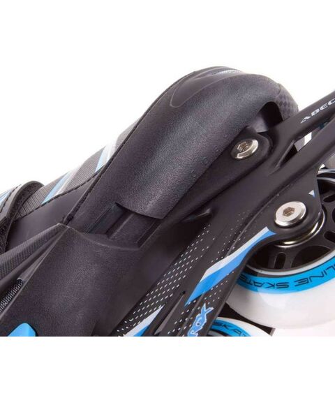 Роликовые коньки: Коньки роликовые Альфа Каприз Enigma blue S р.31-34 раздвижные, полумягкие фотографии