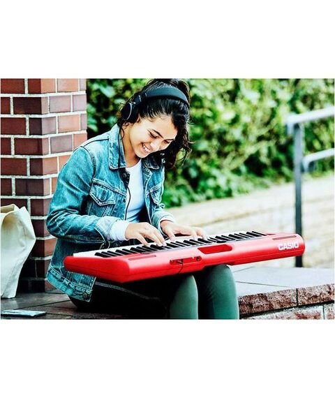 Синтезаторы: Синтезатор Casio CT-S200RD 61 клавиша, красный фотографии