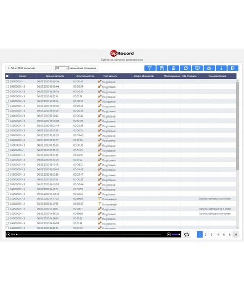 Системы записи телефонных разговоров: Система SpRecord MIC 4 фотографии