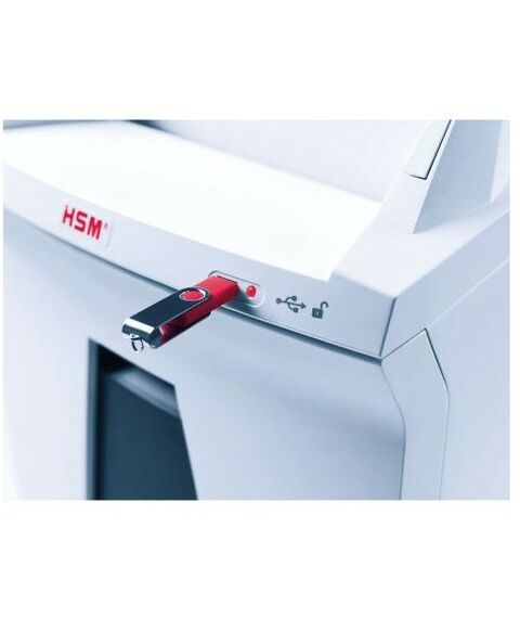 Уничтожители документов: Уничтожитель документов HSM SECURIO AF150 1.9x15 34 л, 65 мм/сек, защита от перегрева, реверс фотографии
