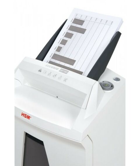 Уничтожители документов: Уничтожитель документов HSM SECURIO AF150 4.5x30 34 л, 65 мм/сек, защита от перегрева, реверс фотографии