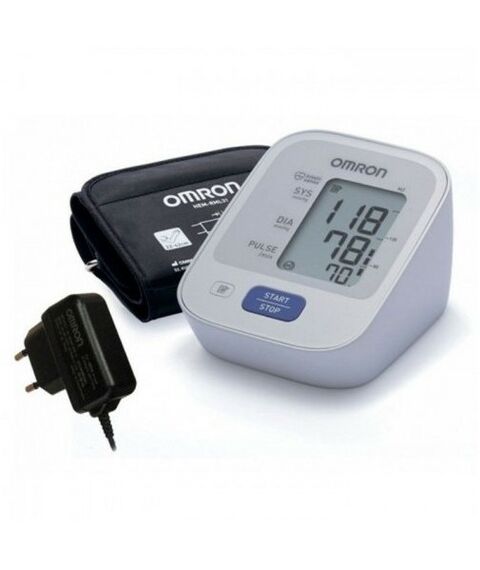 Диагностические приборы: Тонометр Omron M2 Basic Адаптер+Универсальная манжета фотографии