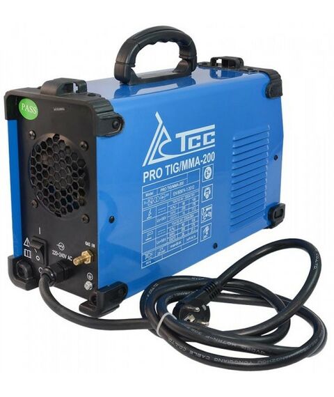 Сварочные аппараты: Сварочный инвертор TCC PRO TIG/MMA-200 фотографии