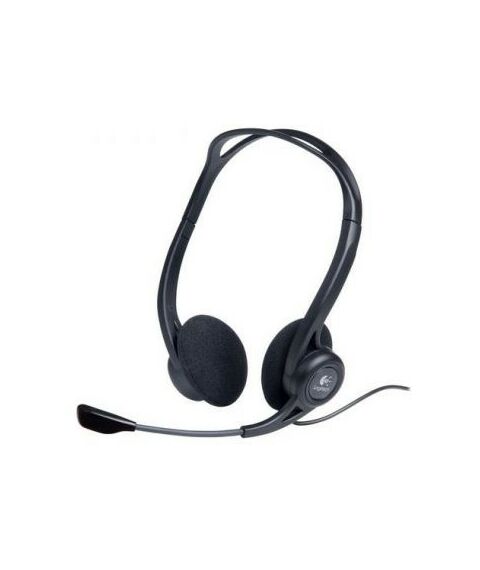 Наушники и гарнитуры: Наушники с микрофоном Logitech PC Headset 960 USB, с регулятором громкости [981-000100] фотографии