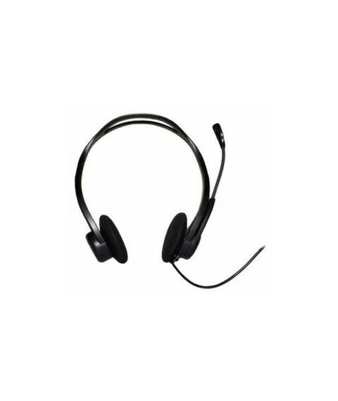 Наушники и гарнитуры: Наушники с микрофоном Logitech PC Headset 960 USB, с регулятором громкости [981-000100] фотографии