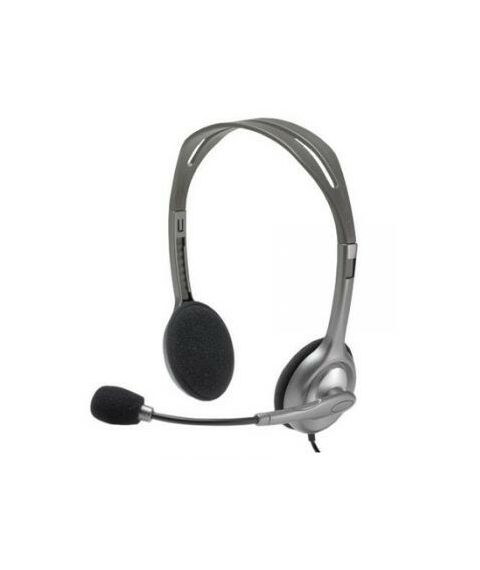Наушники и гарнитуры: Наушники с микрофоном Logitech Stereo Headset H110 [981-000271] фотографии