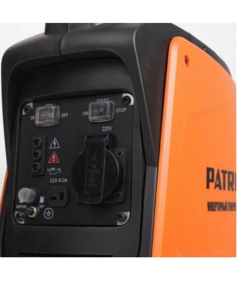 Электростанции: Электростанция Patriot 1000i 0,7/0,9 кВт, бак 2,1л, 8,5 кг [474101025] фотографии