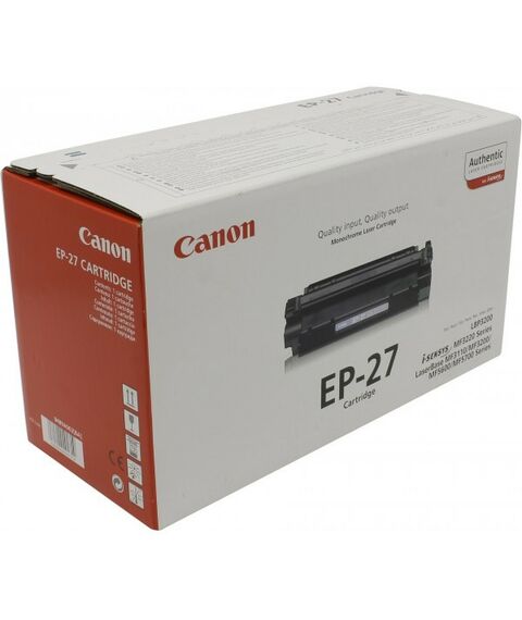 Для Canon (оригинал): Картридж Canon EP-27 для LBP-3200, MF3110/3228/5630/5650/5730/5750/5770 [8489A002] фотографии