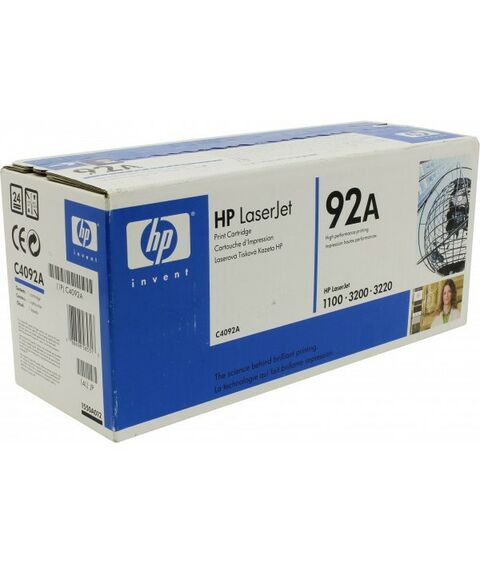 Для HP (оригинал): Картридж HP C4092A для hp LJ 1100(A)/3200, Canon LBP-800/810 фотографии