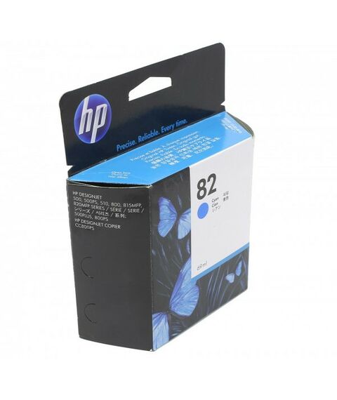 Для HP (оригинал): Картридж HP C4911A Cyan для hp DesignJet 111/500/500PS/510/800/800ps/815mfp/820 MFP серии фотографии