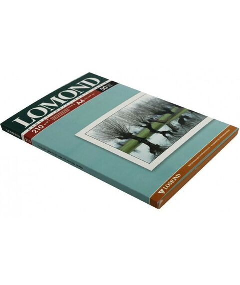 Бумага Lomond: Бумага Lomond 0102021 A4, 50 листов, 210 г/м2, глянцевая/матовая двусторонняя фотографии