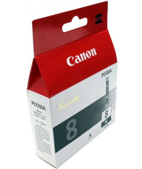 Для Canon (оригинал): Чернильница Canon CLI-8BK Black для PIXMA IP4200/5200/6600D, MP800 фотографии