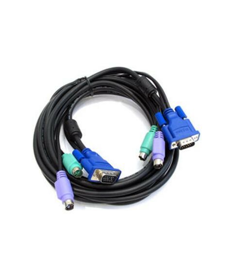 KVM-переключатели: Набор кабелей D-link DKVM-CB5 Для DKVM 2хPS/2 + монитор 5м фотографии