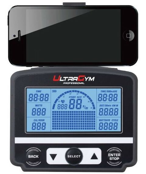 Гребные тренажеры: Гребной профессиональный тренажер Ultra Gym Air Cross 002 фотографии