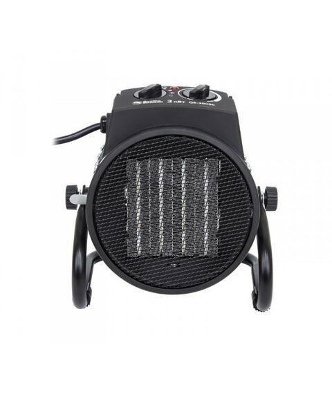 Тепловые пушки: Нагреватель воздуха электрический Quattro Elementi QE-2000C 2кВт, 130 м.куб/ч, 220 В, режим вентилятора, керамический, 2кг фотографии