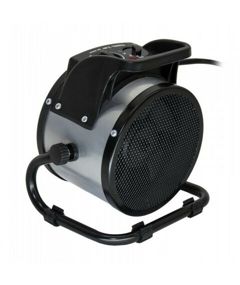 Тепловые пушки: Нагреватель воздуха электрический Quattro Elementi QE-2000C 2кВт, 130 м.куб/ч, 220 В, режим вентилятора, керамический, 2кг фотографии