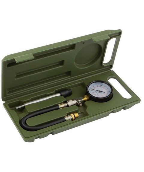 Диагностический инструмент: Компрессометр бензиновых двигателей набор ДЕЛО ТЕХНИКИ 830104 фотографии