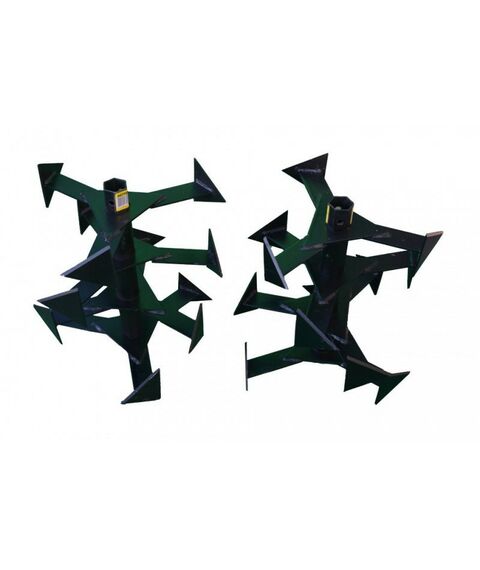 Навесное оборудование для мотоблоков и культиваторов: Фреза Huter Гусиные лапки для культиватора Huter МК-9500, МК-11000, МК-13000, МК-15000, шестиг.32 мм, комплект 2 шт фотографии