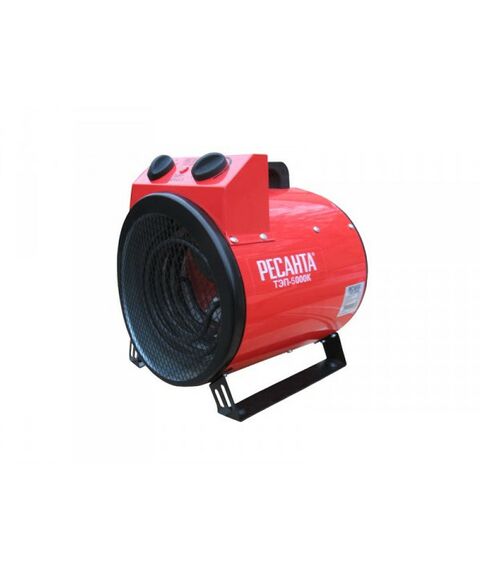 Тепловые пушки: Тепловая электрическая пушка РЕСАНТА ТЭП-5000К круглая фотографии