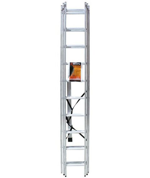 Стремянки и лестницы: Лестница алюминиевая Вихрь ЛА 3х10 фотографии