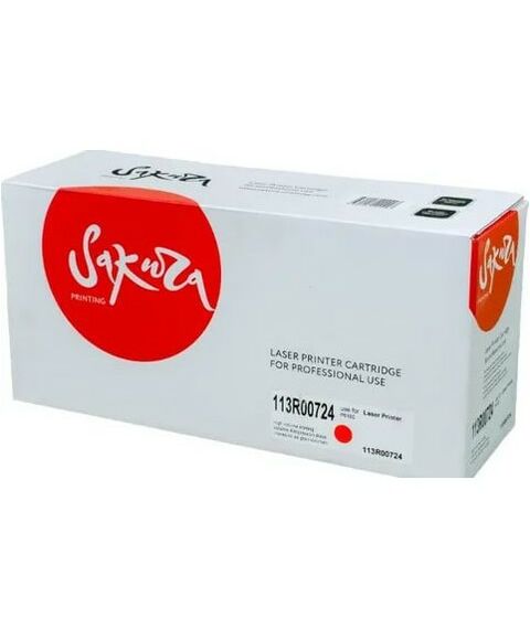 Для Xerox (совместимые): Картридж Sakura SA113R00724 аналог 113R00724 для Xerox P6180, пурпурный, 6000 к. фотографии