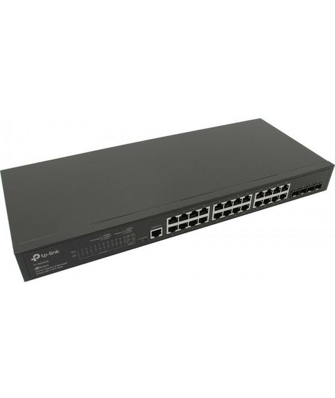 Коммутаторы, маршрутизаторы, межсетевые экраны: Управляемый коммутатор TP-Link TL-SG3428 24UTP 1000Mbps + 4SFP фотографии
