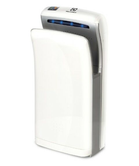 Сушилки для рук, антисептики и дезинфекция: Сушилка для рук электрическая высокоскоростная Electrolux EHDA/HPF-1200W белая фотографии